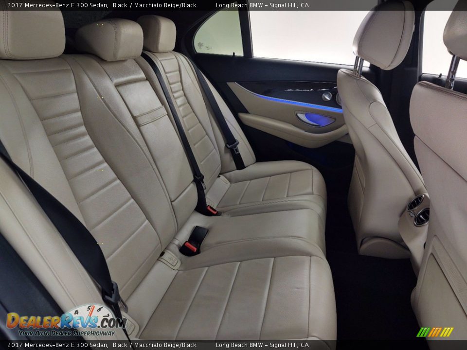 Rear Seat of 2017 Mercedes-Benz E 300 Sedan Photo #30