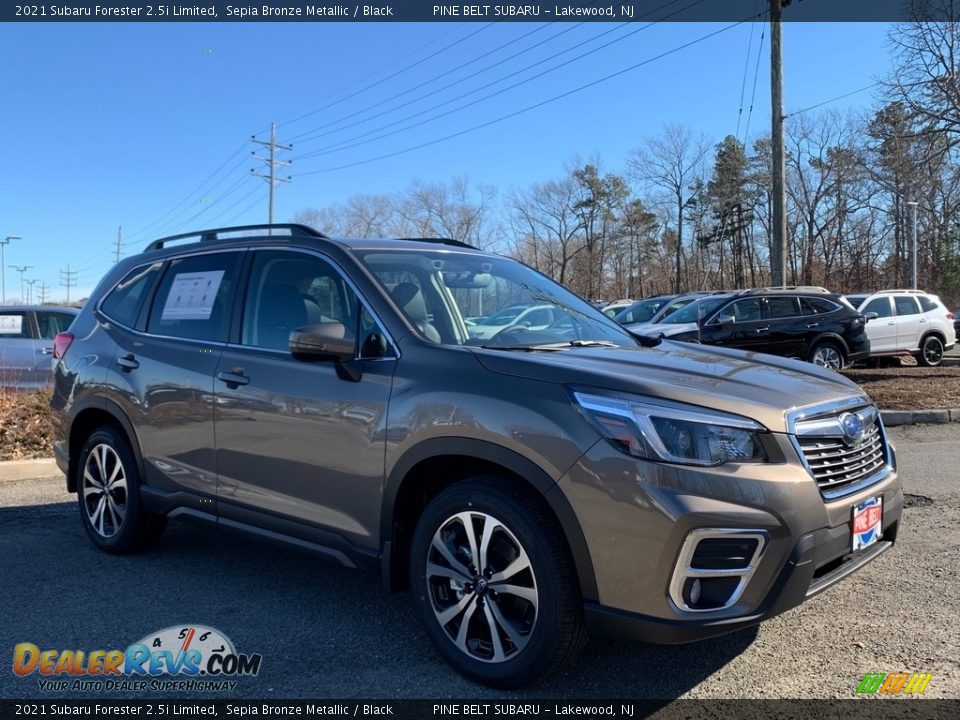 2021 Subaru Forester 2.5i Limited Sepia Bronze Metallic / Black Photo #1