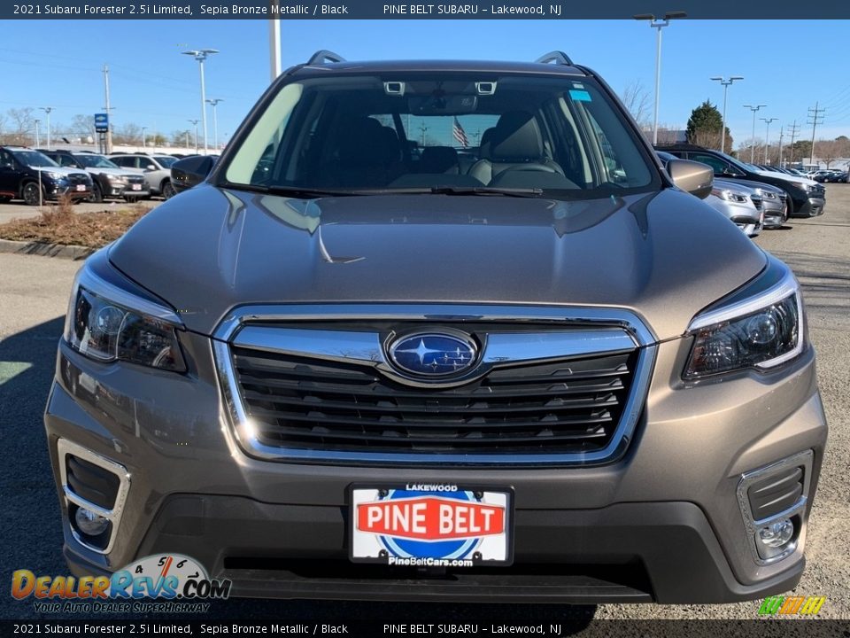 2021 Subaru Forester 2.5i Limited Sepia Bronze Metallic / Black Photo #3