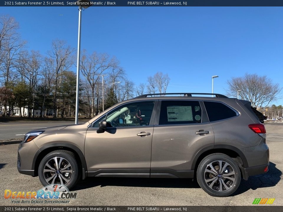 2021 Subaru Forester 2.5i Limited Sepia Bronze Metallic / Black Photo #4