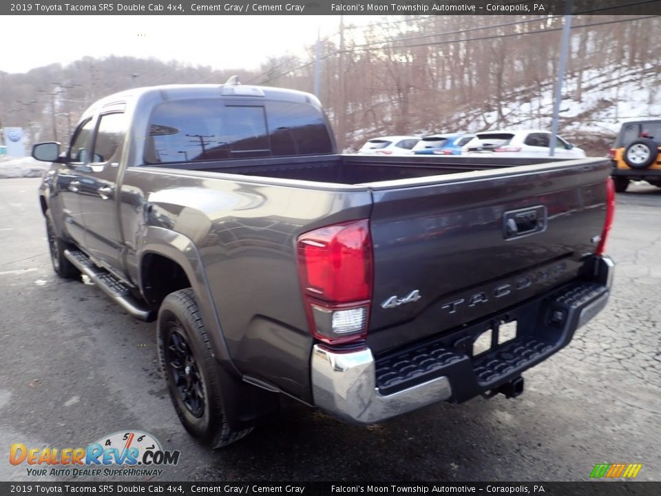 2019 Toyota Tacoma SR5 Double Cab 4x4 Cement Gray / Cement Gray Photo #4