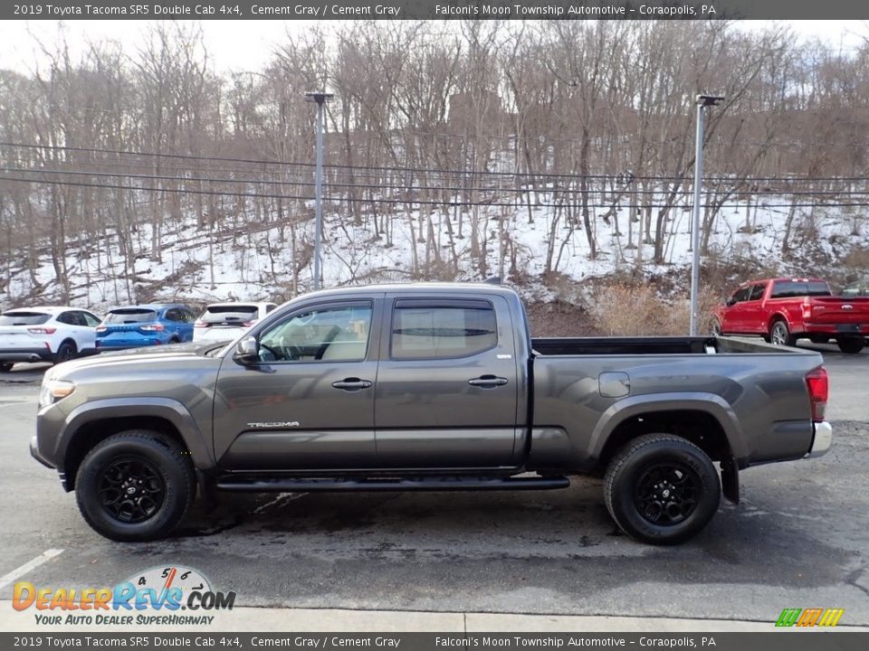 2019 Toyota Tacoma SR5 Double Cab 4x4 Cement Gray / Cement Gray Photo #5