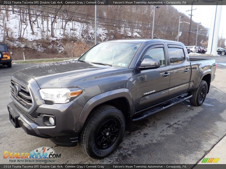 2019 Toyota Tacoma SR5 Double Cab 4x4 Cement Gray / Cement Gray Photo #6