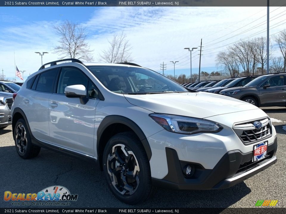 2021 Subaru Crosstrek Limited Crystal White Pearl / Black Photo #1