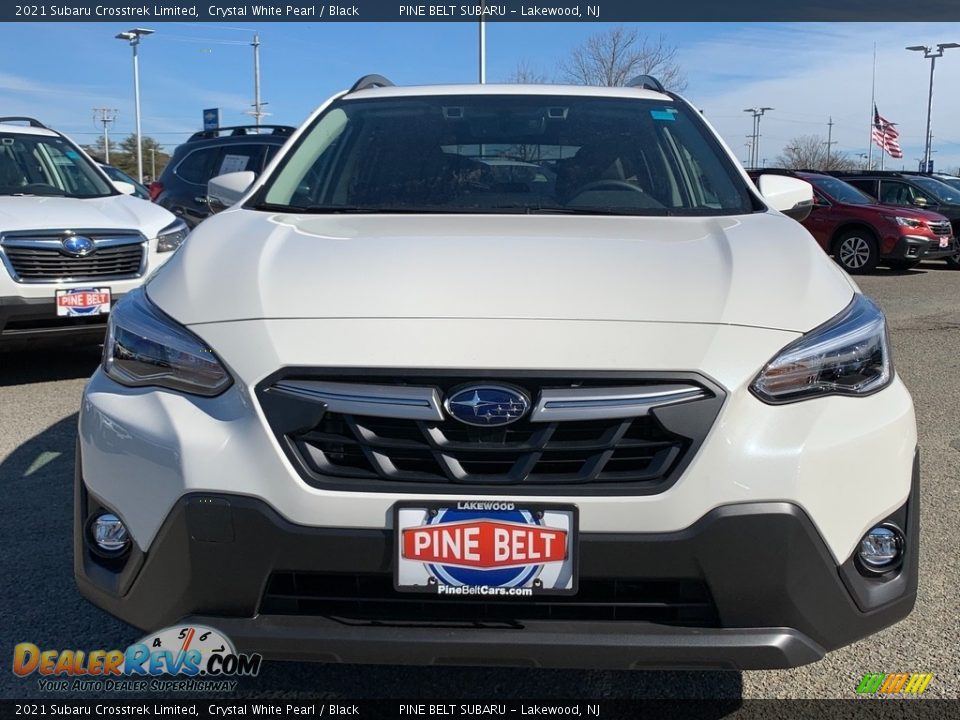 2021 Subaru Crosstrek Limited Crystal White Pearl / Black Photo #3