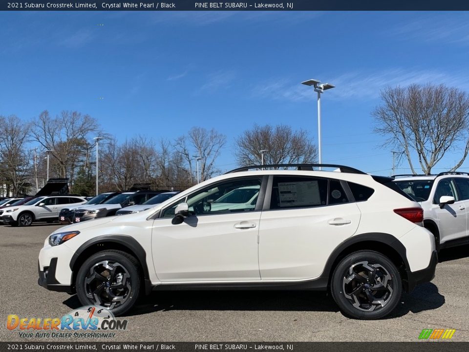 2021 Subaru Crosstrek Limited Crystal White Pearl / Black Photo #4