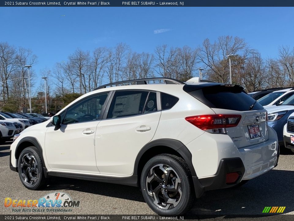 2021 Subaru Crosstrek Limited Crystal White Pearl / Black Photo #6