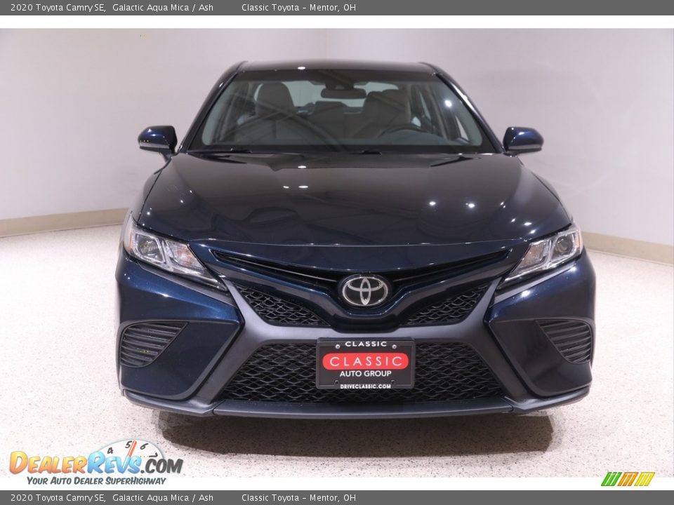 2020 Toyota Camry SE Galactic Aqua Mica / Ash Photo #2