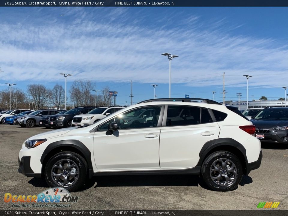 Crystal White Pearl 2021 Subaru Crosstrek Sport Photo #4