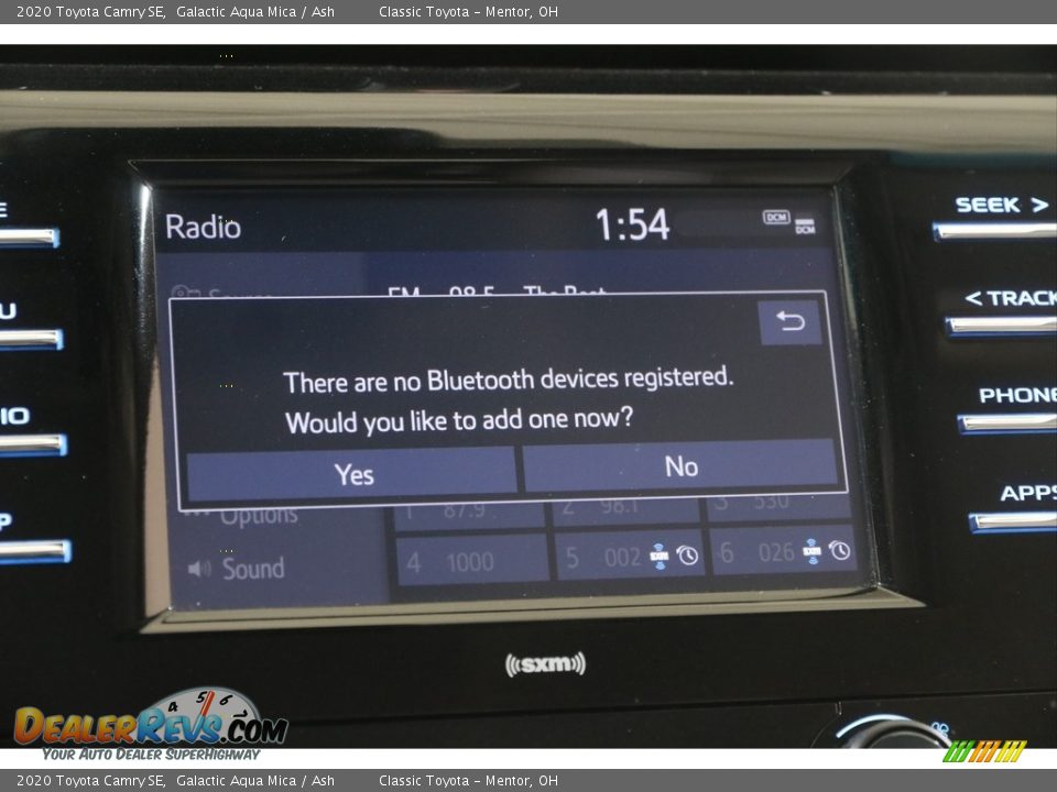 2020 Toyota Camry SE Galactic Aqua Mica / Ash Photo #11