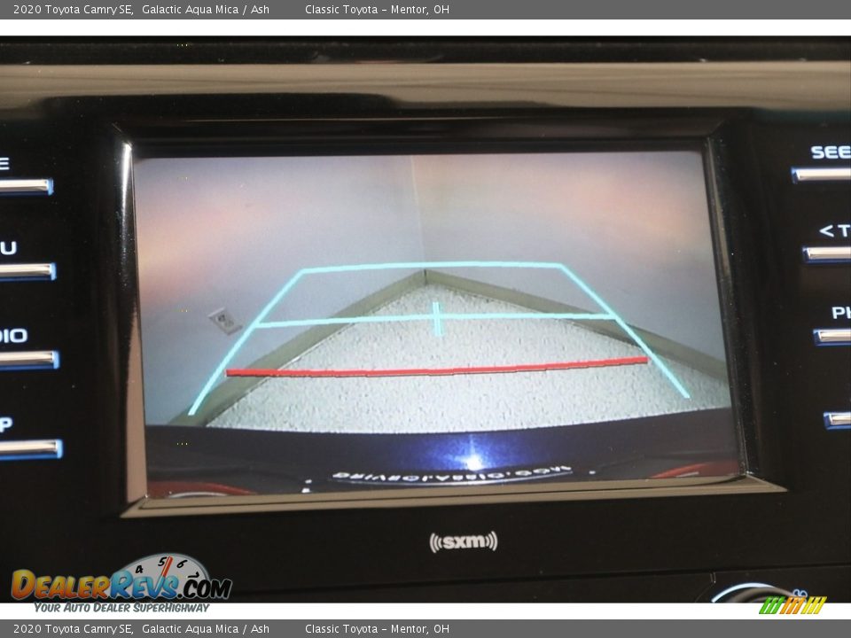 2020 Toyota Camry SE Galactic Aqua Mica / Ash Photo #12