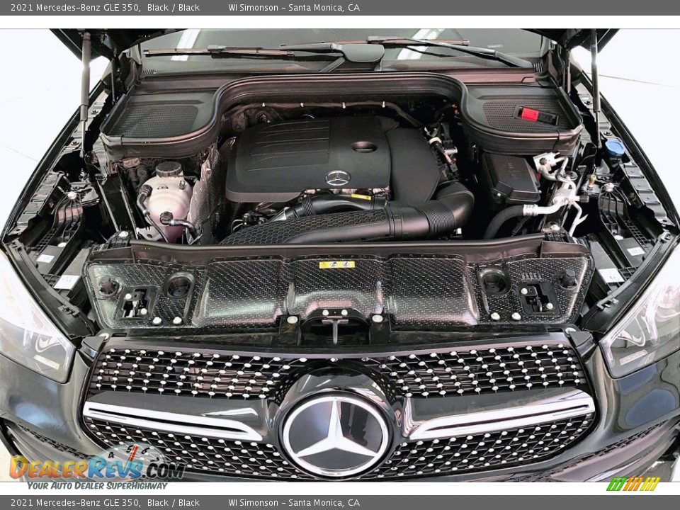 2021 Mercedes-Benz GLE 350 Black / Black Photo #8