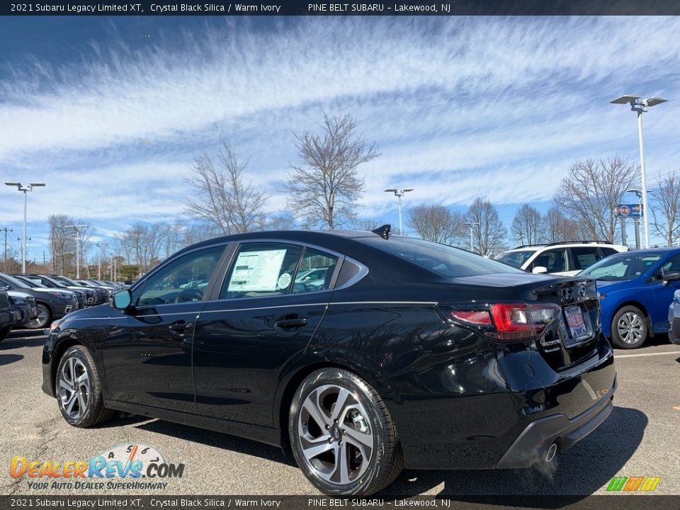 2021 Subaru Legacy Limited XT Crystal Black Silica / Warm Ivory Photo #6