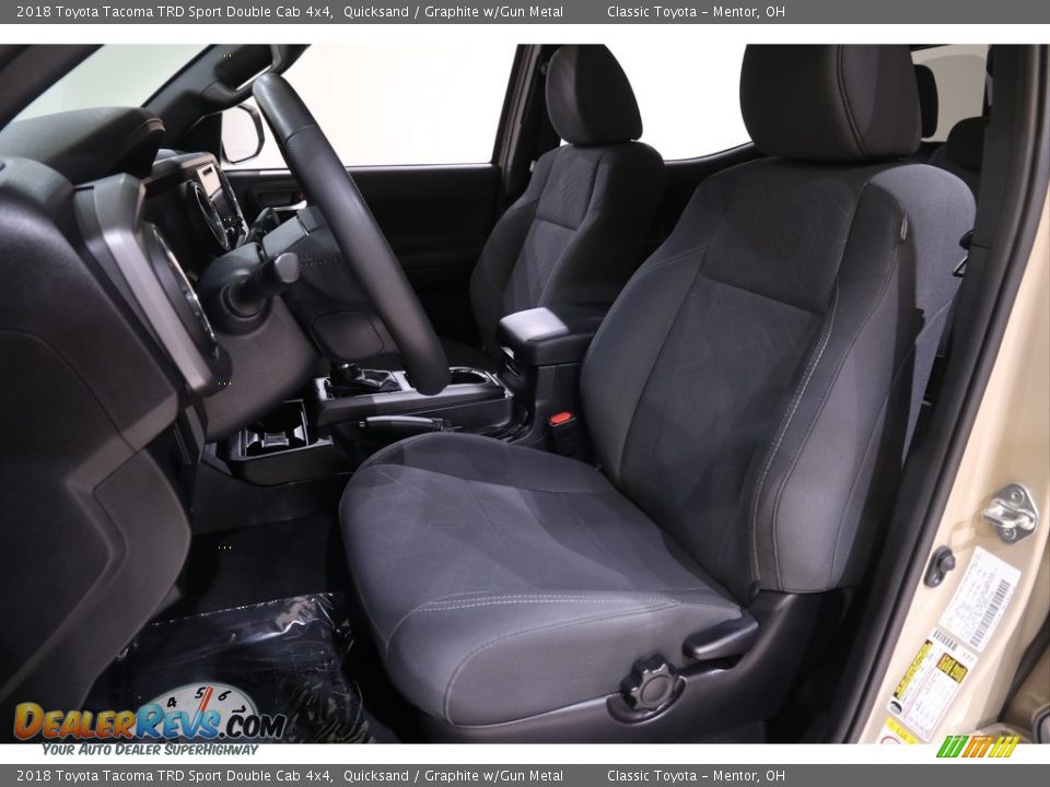 2018 Toyota Tacoma TRD Sport Double Cab 4x4 Quicksand / Graphite w/Gun Metal Photo #5