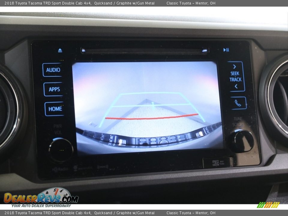 2018 Toyota Tacoma TRD Sport Double Cab 4x4 Quicksand / Graphite w/Gun Metal Photo #14