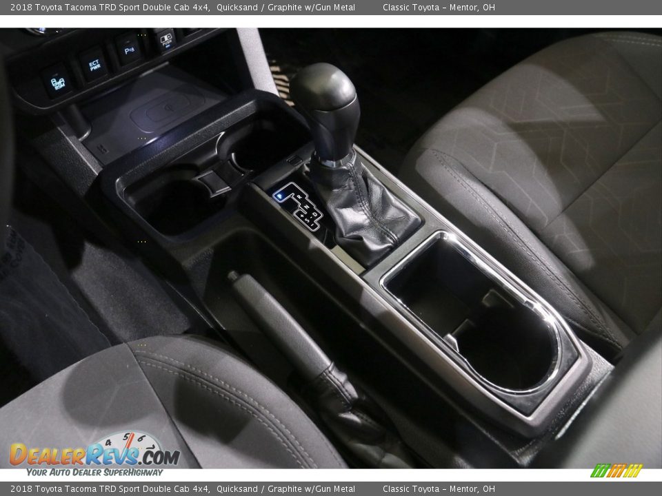 2018 Toyota Tacoma TRD Sport Double Cab 4x4 Quicksand / Graphite w/Gun Metal Photo #16