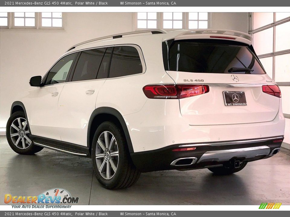 2021 Mercedes-Benz GLS 450 4Matic Polar White / Black Photo #2