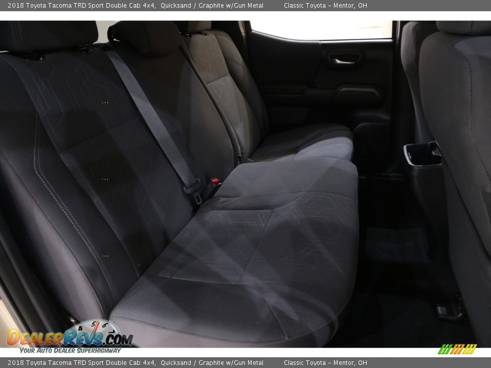 2018 Toyota Tacoma TRD Sport Double Cab 4x4 Quicksand / Graphite w/Gun Metal Photo #18