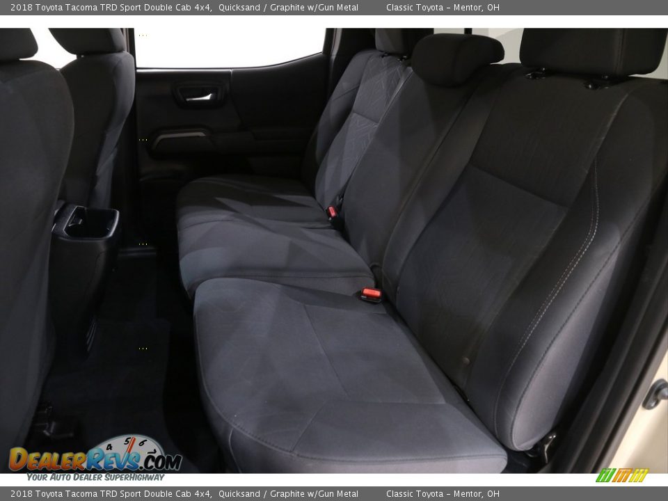 2018 Toyota Tacoma TRD Sport Double Cab 4x4 Quicksand / Graphite w/Gun Metal Photo #19