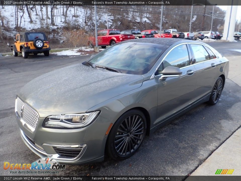 Front 3/4 View of 2017 Lincoln MKZ Reserve AWD Photo #7