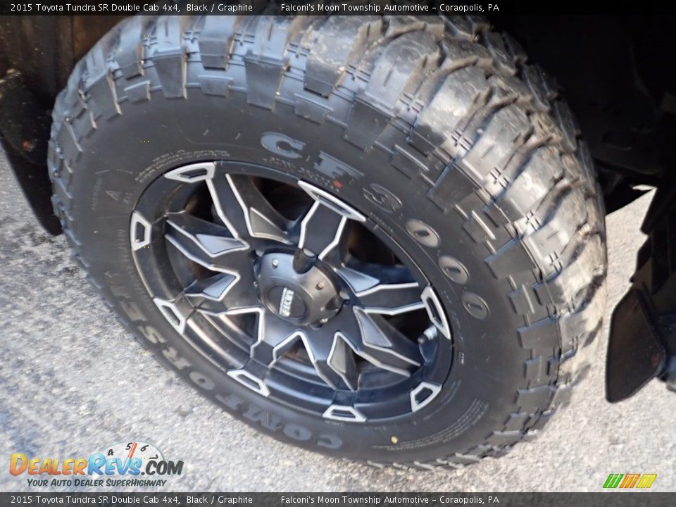 Custom Wheels of 2015 Toyota Tundra SR Double Cab 4x4 Photo #9