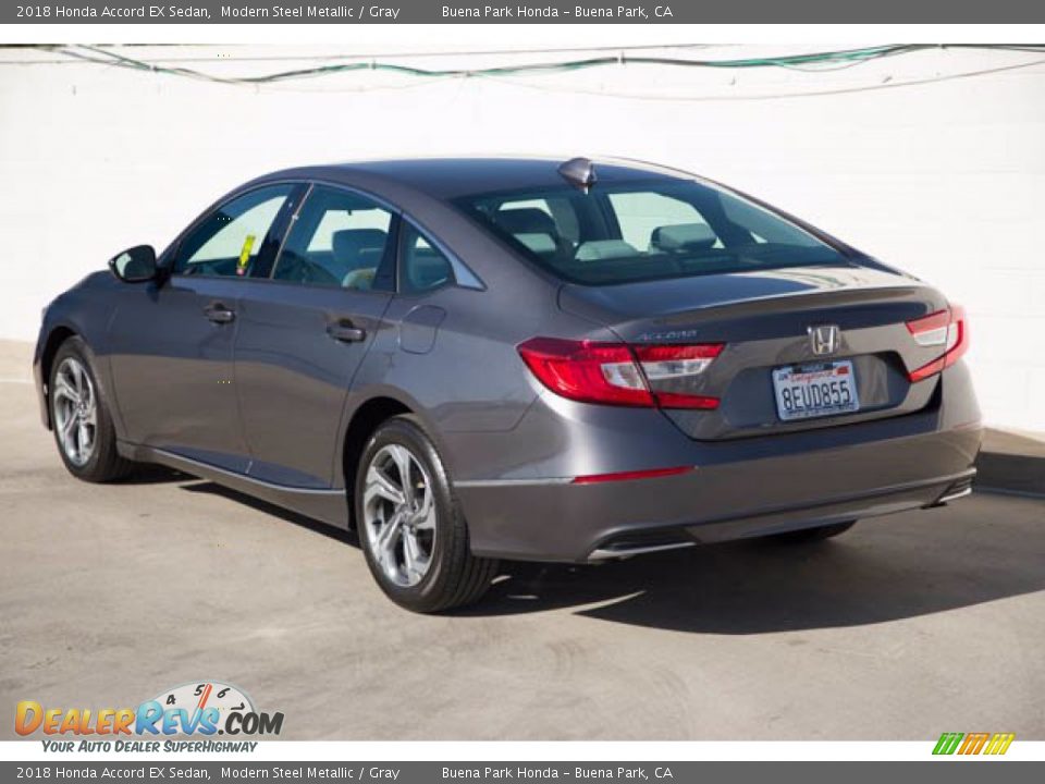 2018 Honda Accord EX Sedan Modern Steel Metallic / Gray Photo #2