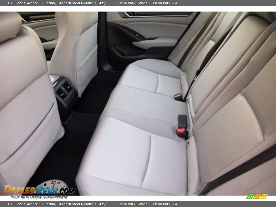 2018 Honda Accord EX Sedan Modern Steel Metallic / Gray Photo #4