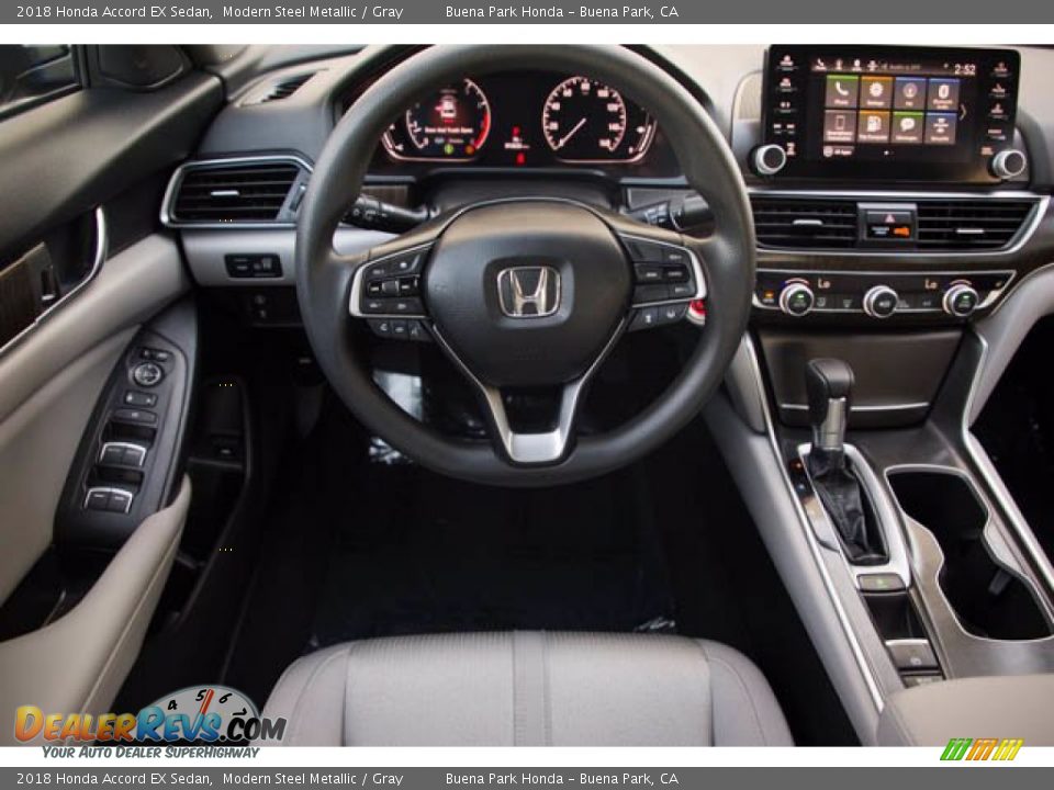 2018 Honda Accord EX Sedan Modern Steel Metallic / Gray Photo #5