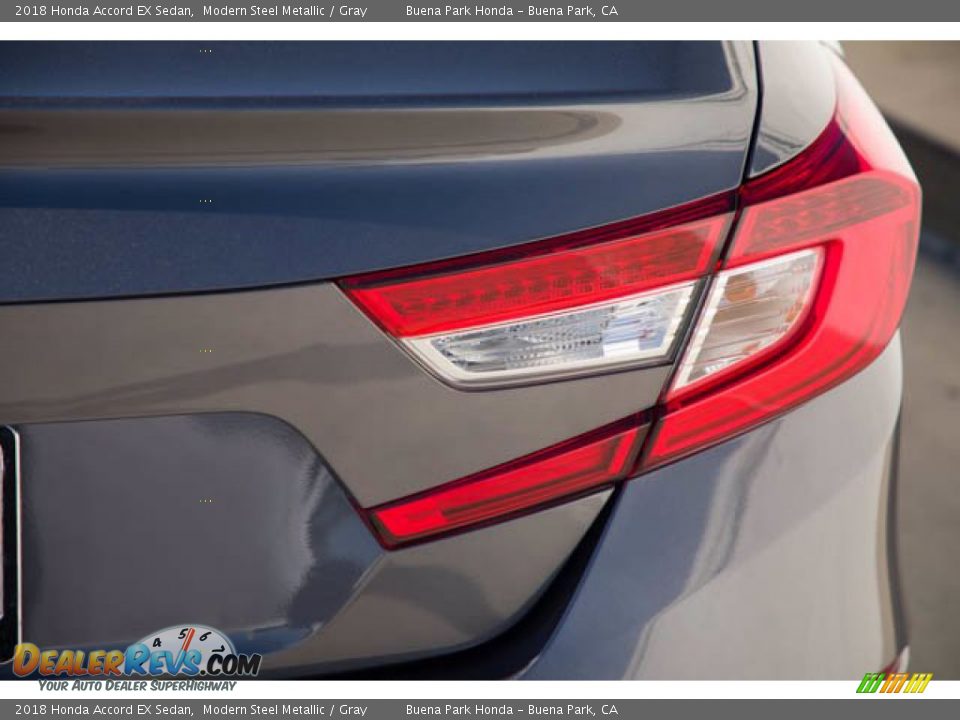 2018 Honda Accord EX Sedan Modern Steel Metallic / Gray Photo #11