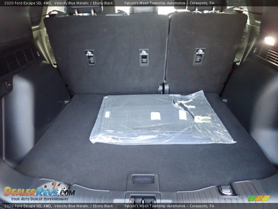 2020 Ford Escape SEL 4WD Velocity Blue Metallic / Ebony Black Photo #4