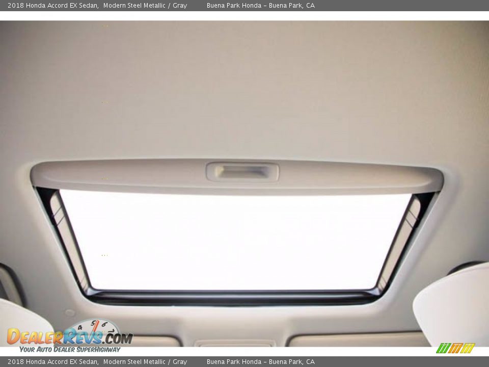2018 Honda Accord EX Sedan Modern Steel Metallic / Gray Photo #19