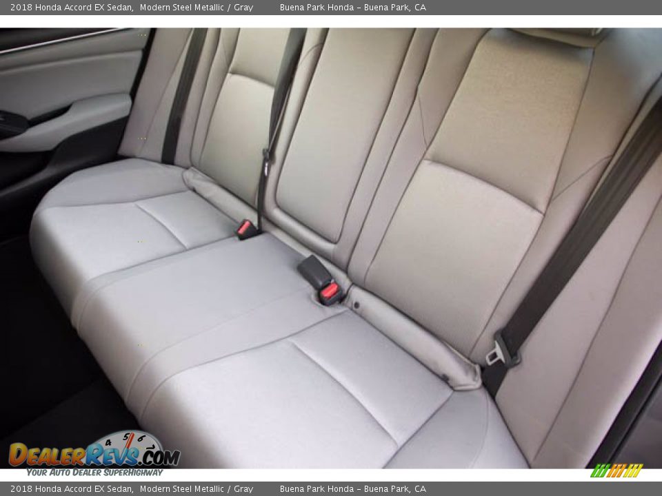2018 Honda Accord EX Sedan Modern Steel Metallic / Gray Photo #20