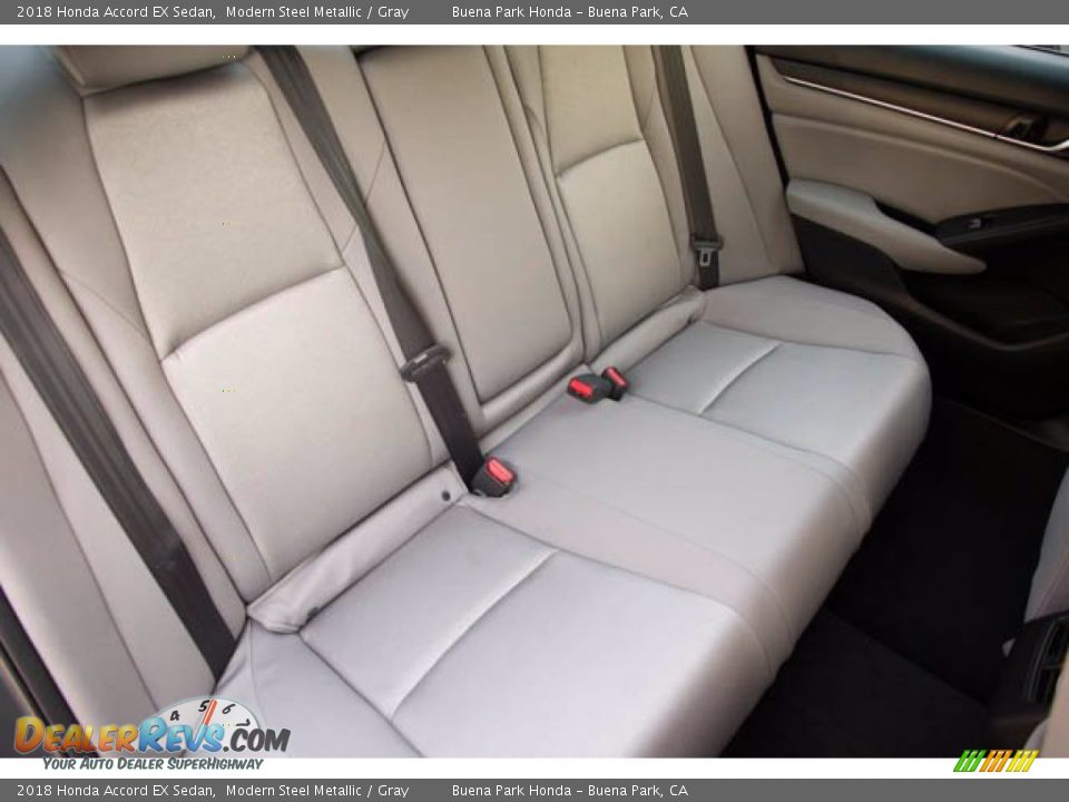 2018 Honda Accord EX Sedan Modern Steel Metallic / Gray Photo #23