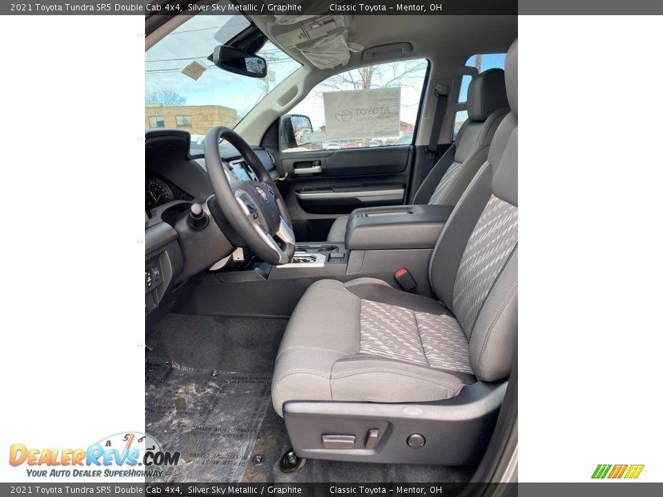 2021 Toyota Tundra SR5 Double Cab 4x4 Silver Sky Metallic / Graphite Photo #2