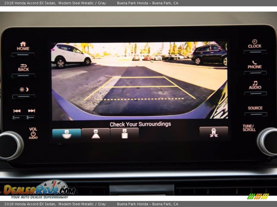 2018 Honda Accord EX Sedan Modern Steel Metallic / Gray Photo #27