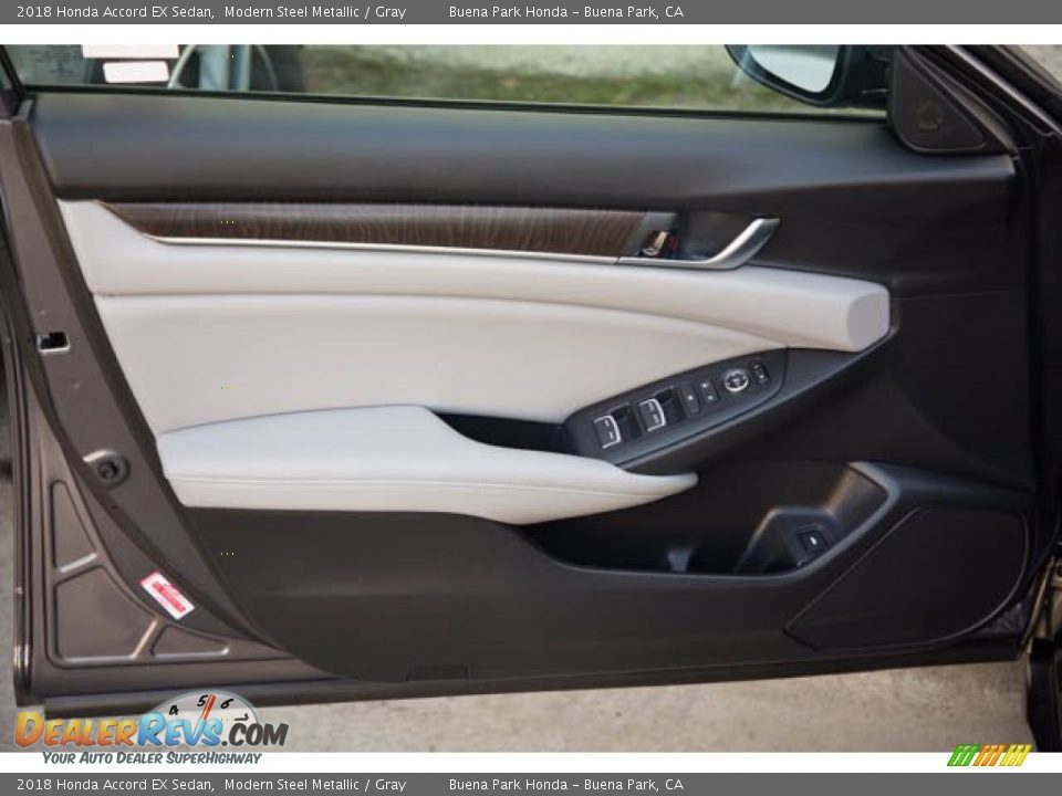 2018 Honda Accord EX Sedan Modern Steel Metallic / Gray Photo #29