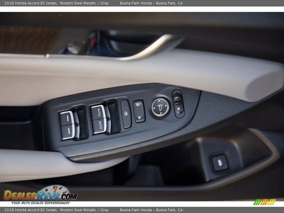 2018 Honda Accord EX Sedan Modern Steel Metallic / Gray Photo #30