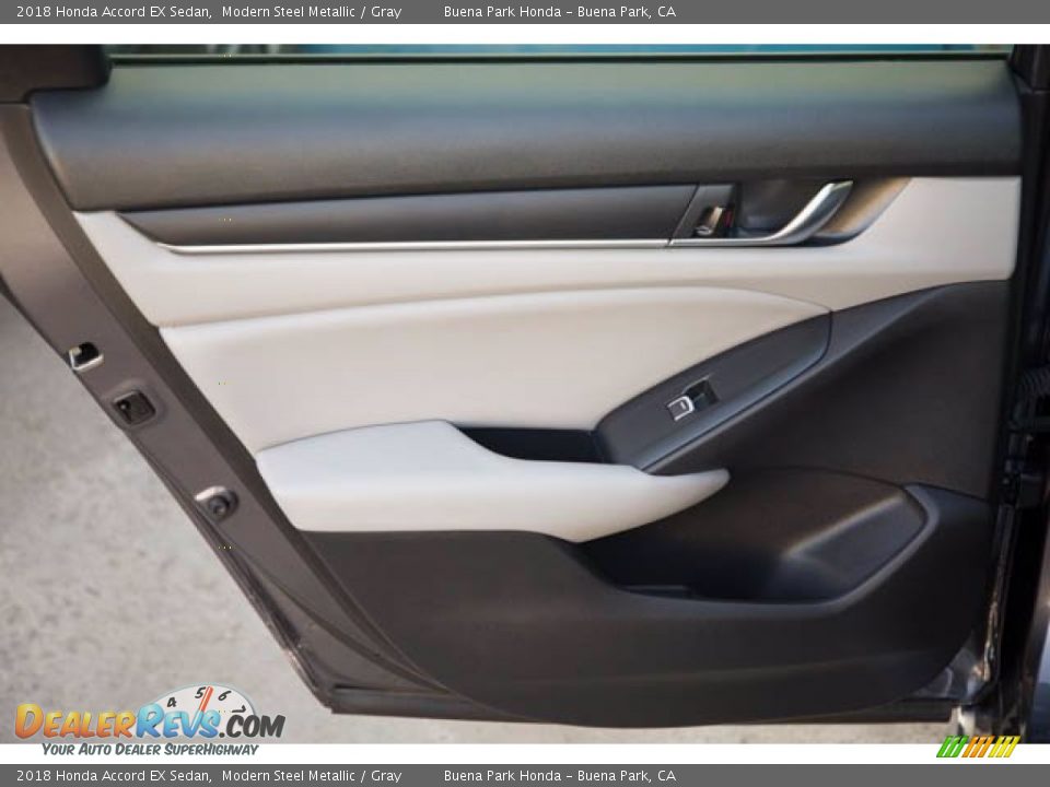2018 Honda Accord EX Sedan Modern Steel Metallic / Gray Photo #31