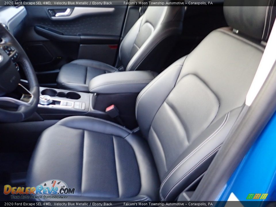 2020 Ford Escape SEL 4WD Velocity Blue Metallic / Ebony Black Photo #15