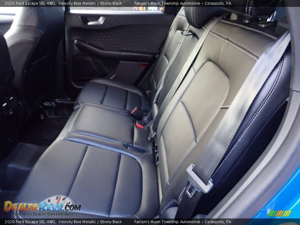 2020 Ford Escape SEL 4WD Velocity Blue Metallic / Ebony Black Photo #16