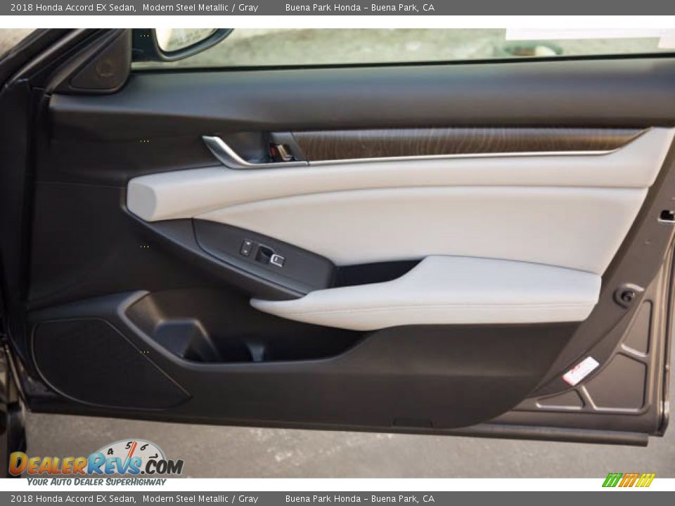 2018 Honda Accord EX Sedan Modern Steel Metallic / Gray Photo #33
