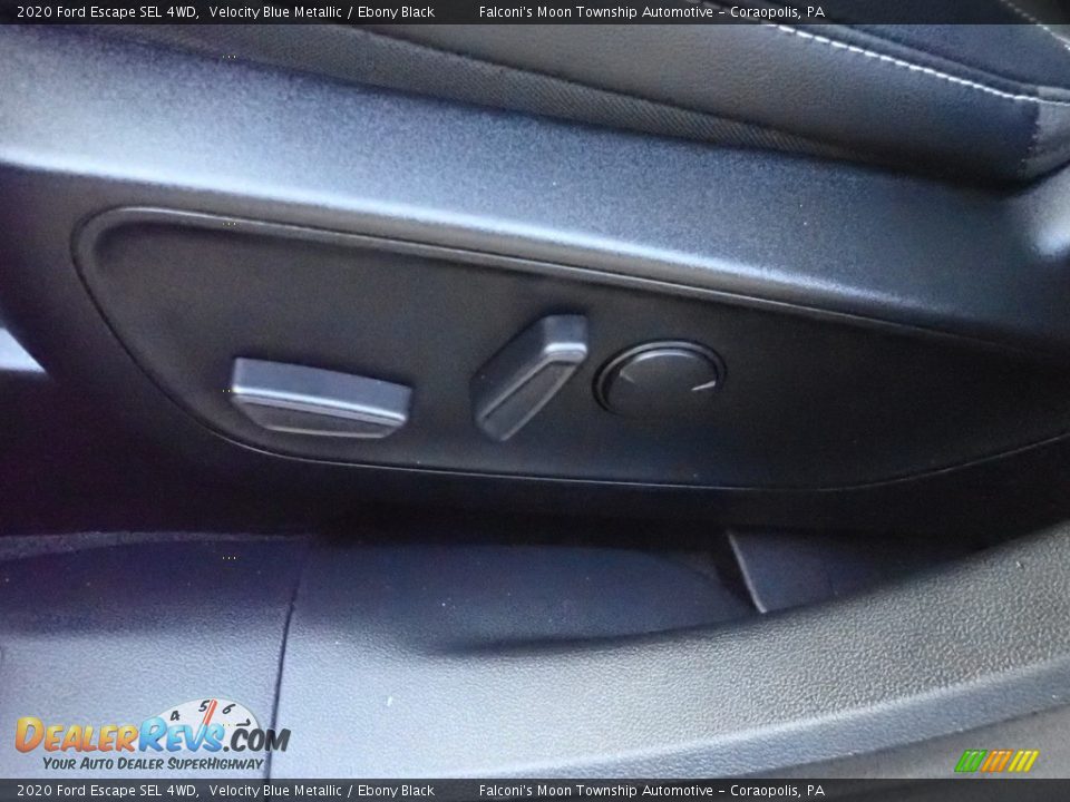 2020 Ford Escape SEL 4WD Velocity Blue Metallic / Ebony Black Photo #20