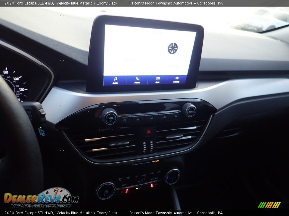 2020 Ford Escape SEL 4WD Velocity Blue Metallic / Ebony Black Photo #22