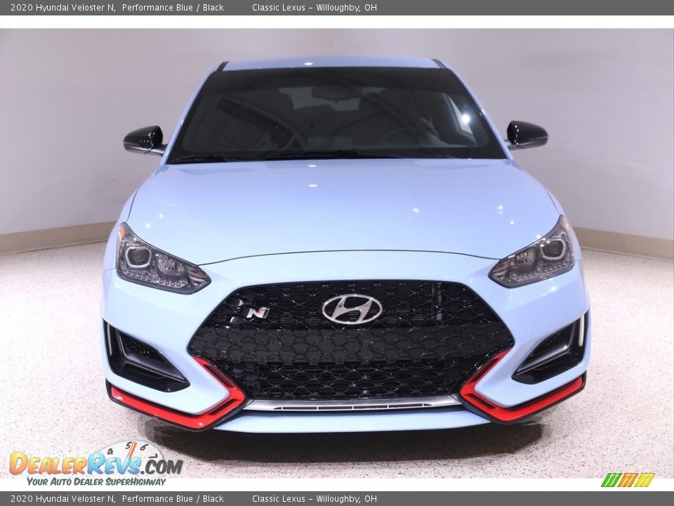 2020 Hyundai Veloster N Performance Blue / Black Photo #2