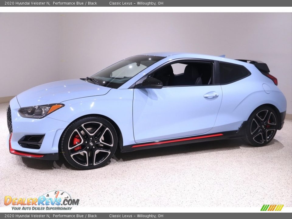 Performance Blue 2020 Hyundai Veloster N Photo #3