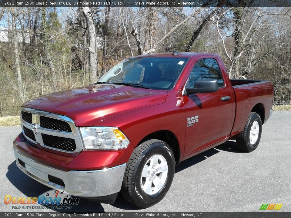 2021 Ram 1500 Classic Regular Cab Delmonico Red Pearl / Black Photo #2