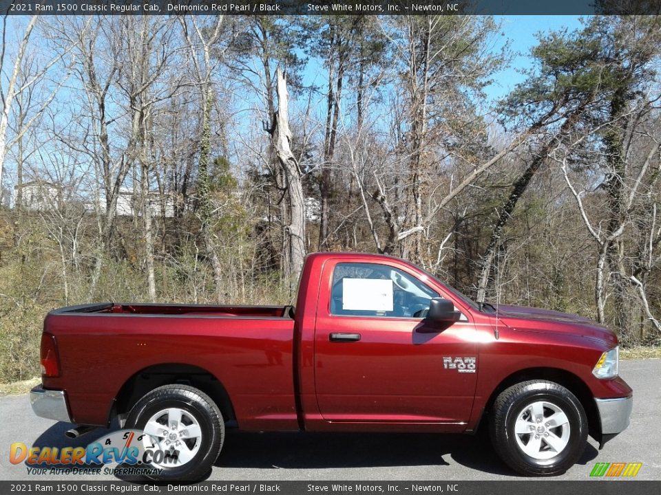 2021 Ram 1500 Classic Regular Cab Delmonico Red Pearl / Black Photo #5