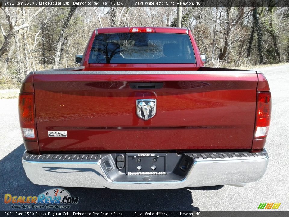 2021 Ram 1500 Classic Regular Cab Delmonico Red Pearl / Black Photo #7