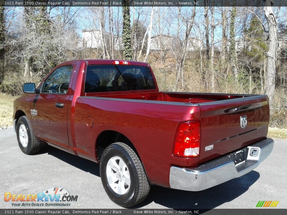 2021 Ram 1500 Classic Regular Cab Delmonico Red Pearl / Black Photo #9