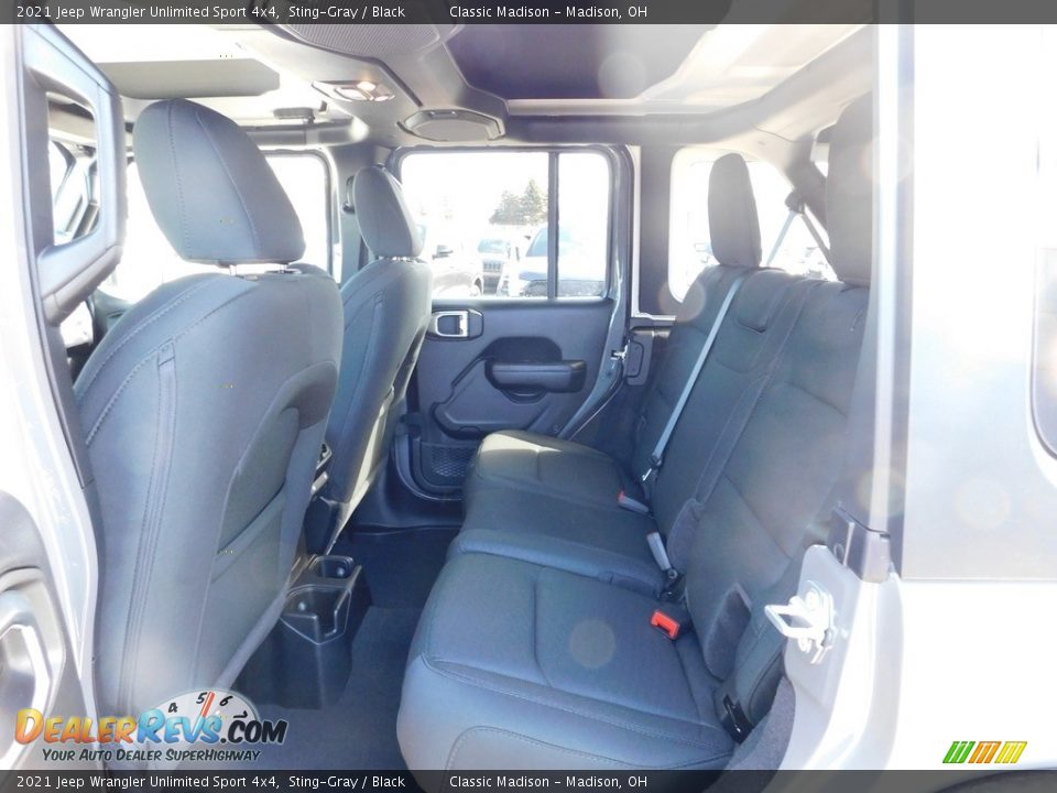 2021 Jeep Wrangler Unlimited Sport 4x4 Sting-Gray / Black Photo #3